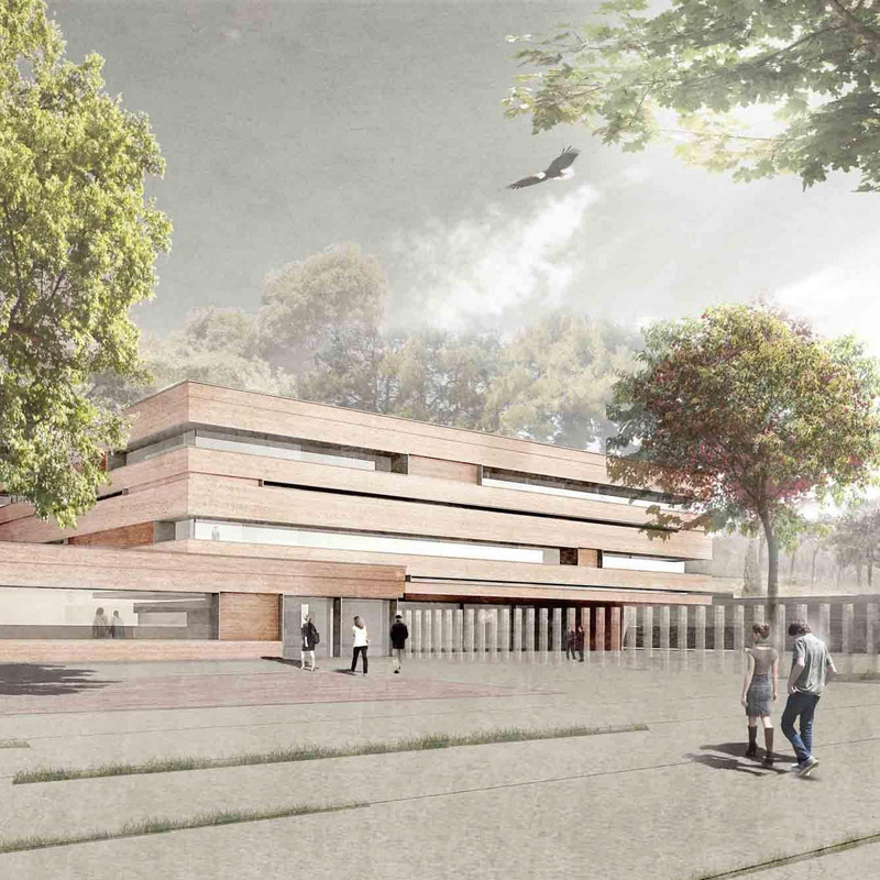 Deutsche Botschaft Tiflis, Neubau von Kanzlei und Residenz © wulf architekten