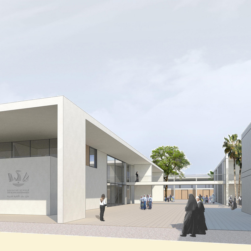 Neubau Deutsche Schule der Borromäerinnen Alexandria © Worschech Architekten Planungsgesellschaft mbH
