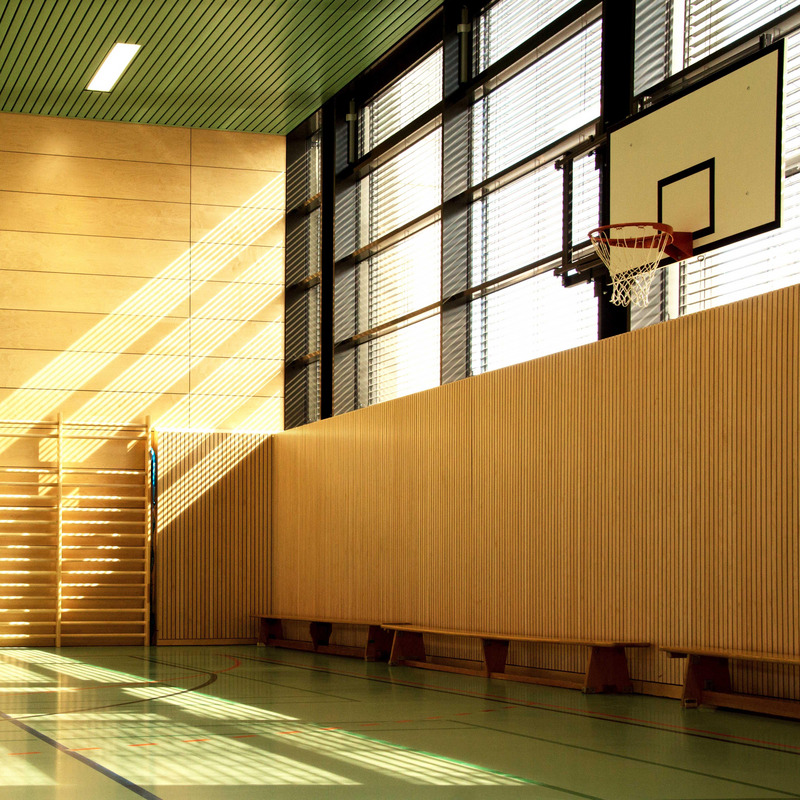 Sporthalle Lilienthal-Gymnasium © TSSB Architekten