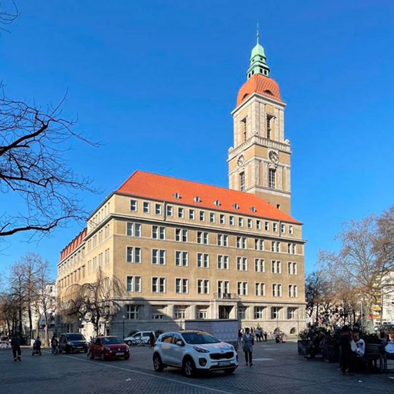 Rathaus Friedenau – Sanierung der Gebäudehülle © Pirkko Helena Petrovic